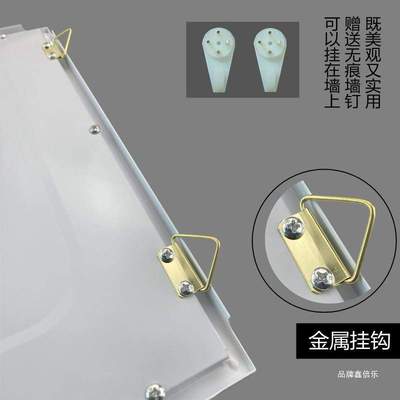 家用视力表标准成人5儿童LED米米款对数视力表灯箱测