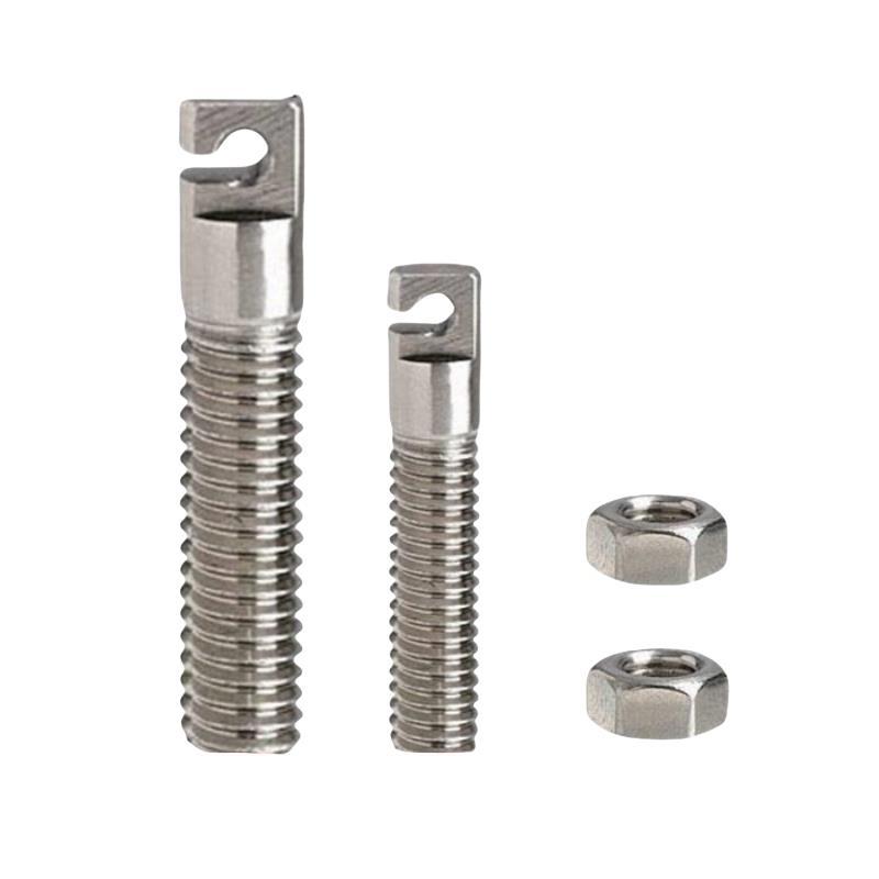 SAIPOK4/M5/M6不锈钢缺口孔型拉伸弹簧用支柱 FFL11