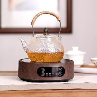 直销电陶炉煮茶器迷你家用小型铁壶煮茶炉玻璃烧水泡茶电热光 新款