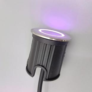 直销嵌入式 新款 LED迷你地埋灯草坪灯地灯防水台阶灯射灯七彩灯
