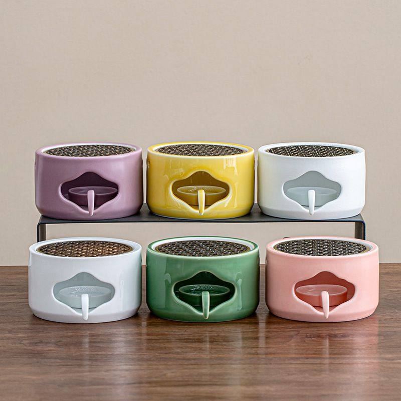 冠森日式陶瓷温茶炉蜡烛加热