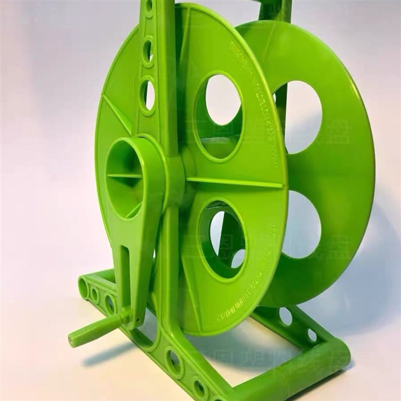 卷线盘空盘绕线盘放线滚轮电线收纳盘架手摇轱辘放线器拖线盘线轴