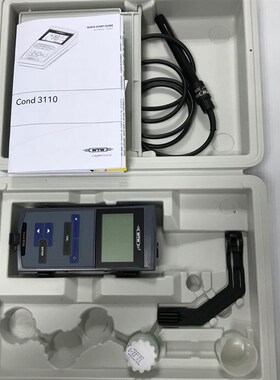 WTW PH电导率仪3110盐度计TetraCon325标准液300572电极Cond3310