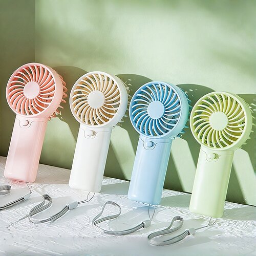 QS-手持小风扇干电池款静音降温风扇大风力便携随身小电扇