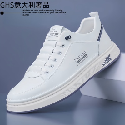 意大利正品男鞋2025夏季新款软底时尚板鞋舒适高端男士休闲鞋