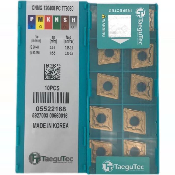 特固克数控刀片CNMG120412 PC TT9080加工不锈钢模具钢车刀片菱形