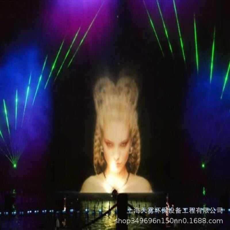 厂家直供水幕电影水上投影激光水幕表演城市公园设计施工