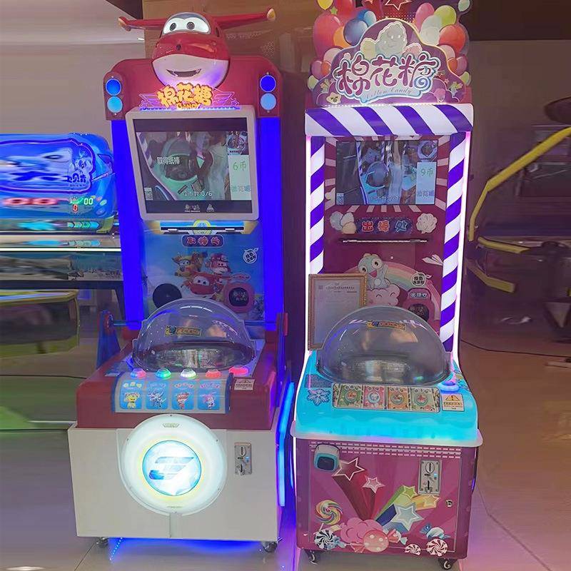 棉花糖机全自动无人自助售卖机智能花式电动棉花糖机器人设备