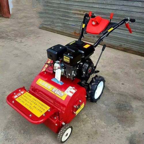 轻便式小型手推割草碎草机自走式汽油机碎草还田机果园剪草机