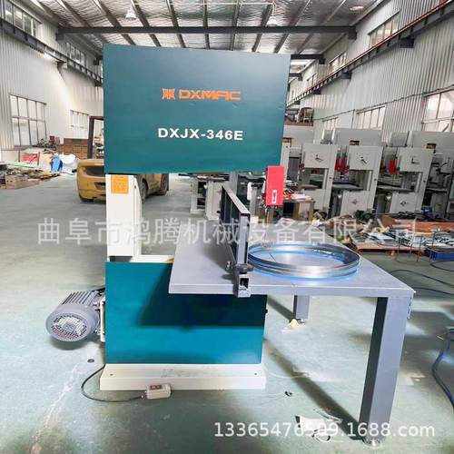 鸿腾新款切割水帘纸滑轨推台带锯机石墨切割带锯机表面光滑质保