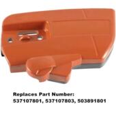 Husqvarna胡斯华纳HUS340345350防屑罩侧盖刹车挡板油锯配件