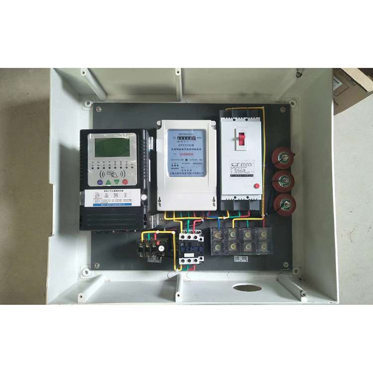 山东水电双计量控制器 机井灌溉玻璃钢防水箱