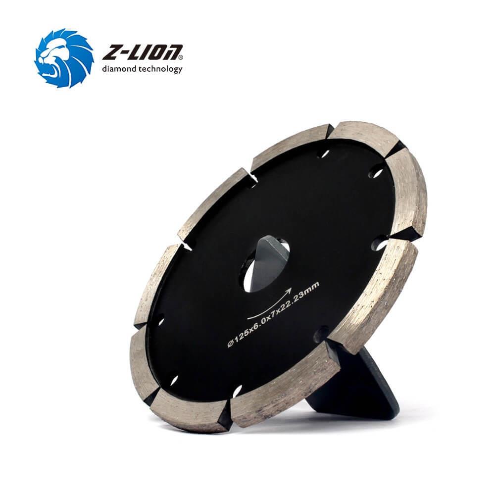 金刚石切割片V型混凝土开槽锯片125*6.0*7*22.23mm
