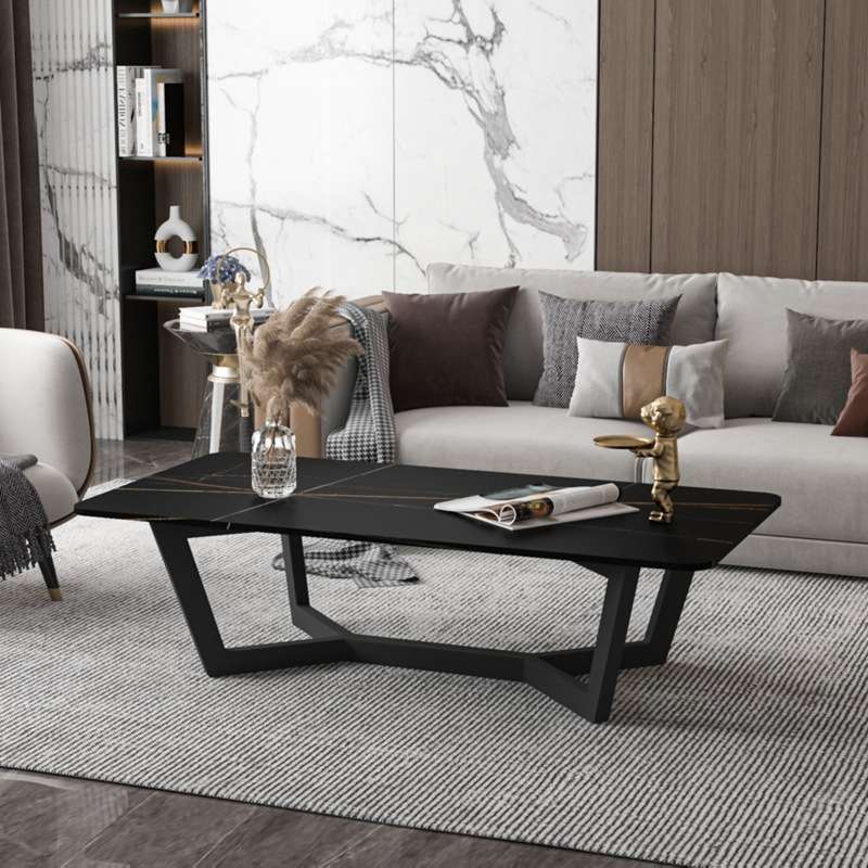 岩板茶几轻奢北欧现代简约长方形泡茶桌客厅家用小户型创意茶台