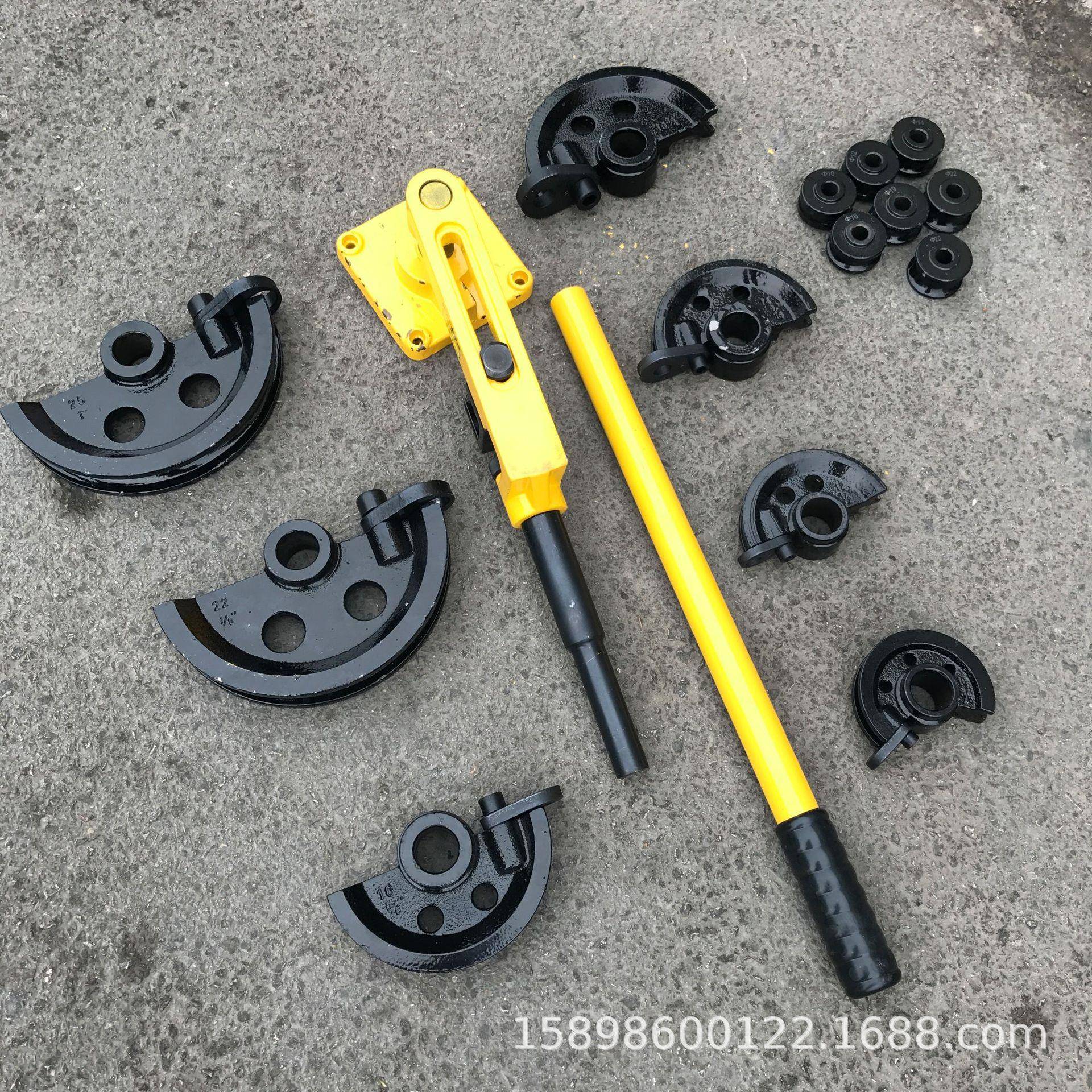 25水管手动弯管器10-25mm不锈钢弯管机模具镀锌管折弯机