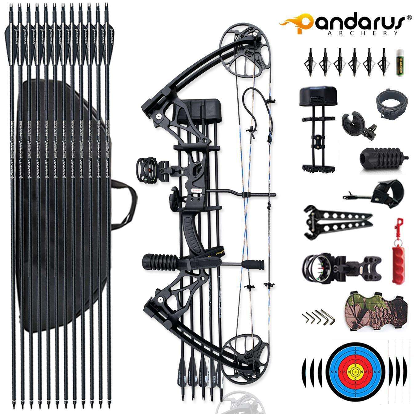 潘神复合弓 成人复合弓 户外射箭P1成人复合弓弓箭箭支