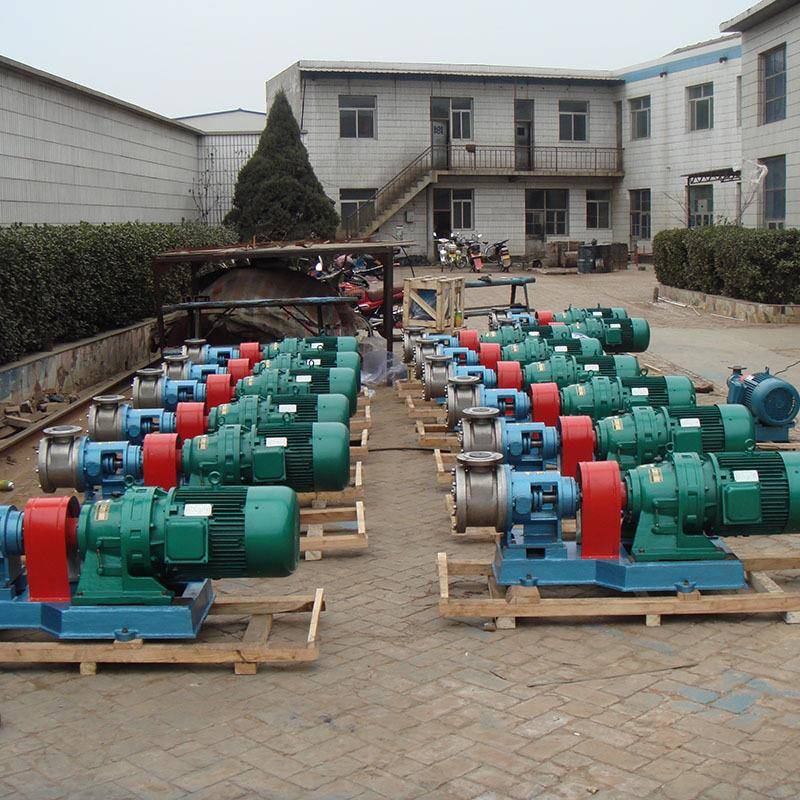 乳化沥青泵用NYP-80高粘度泵带保温夹套保温效果好-远东泵业