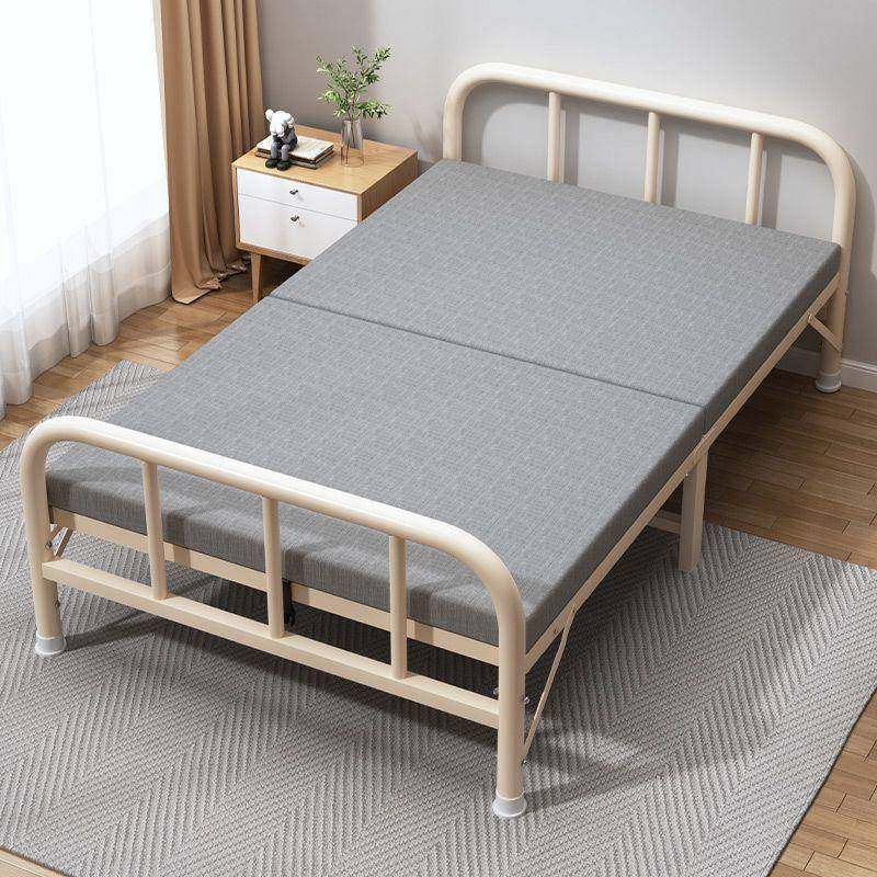 折叠床单人家用简易床办公室午睡宿舍午休便携出租屋成人铁床