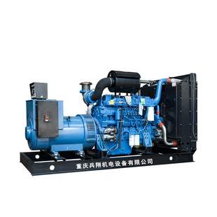 码 D30国三柴油发电机组 头港口备用电源500KW发电机玉柴YC6TD780