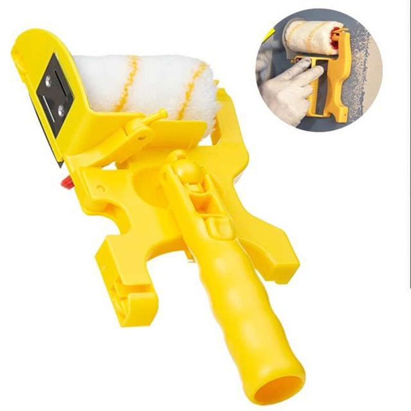 修边滚筒刷毛刷油漆刷乳胶漆滚筒刷Clean cut paint edger roller