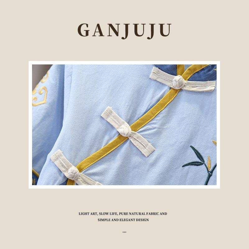 中国风汉服男童春秋季薄款儿童唐装小男孩古风改良长袖套装演出服,童装/婴儿装/亲子装,汉服,淘宝优惠券,粉丝福利购,淘宝优惠卷