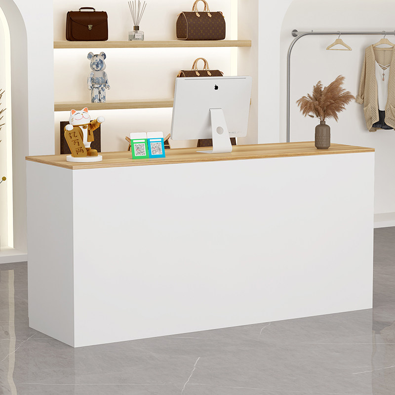 收银台店铺小型吧台桌服装店便利店美容院理发店办公前台桌接待台,商业/办公家具,收银台,淘宝优惠券,粉丝福利购,淘宝优惠卷