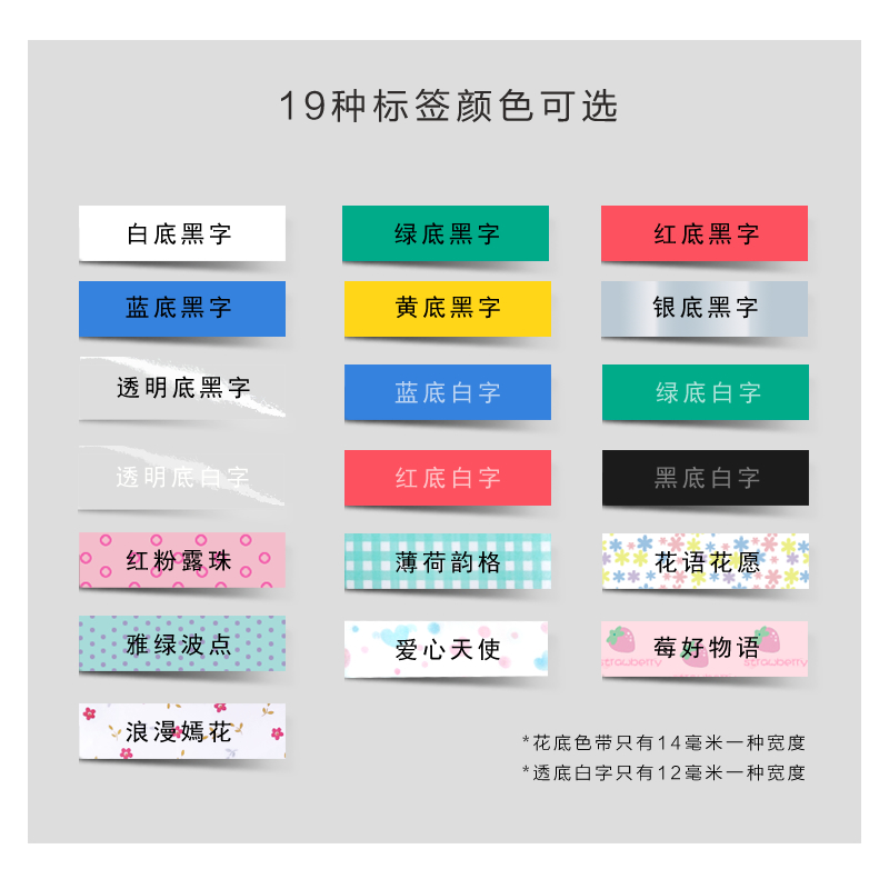 威码GT2000/3000标签打印机用色带电力线缆防水标签纸24m透明底黄