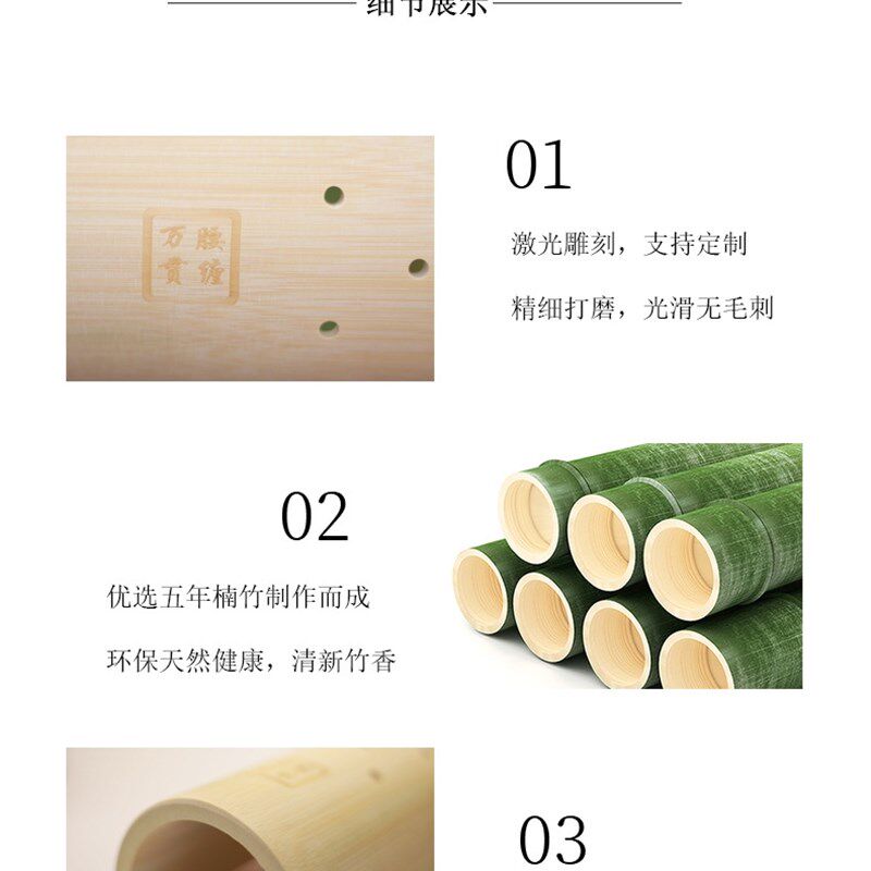颈椎枕圆柱形枕头天然竹枕专治颈椎修复护颈腰椎牵引硬式枕头专用