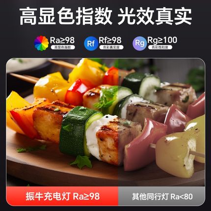 摆摊夜市灯停电应急照明led充电灯泡超长续航移动式户外露营灯