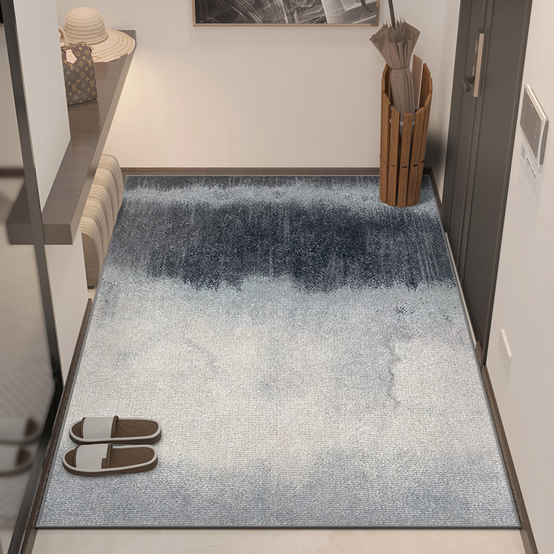 圈绒入户大门门口脚垫进门门垫玄关地垫家用高端防滑地毯可裁剪