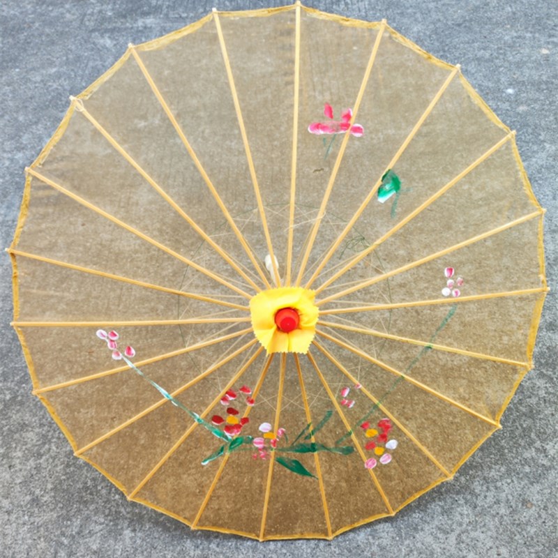 透明伞演出道具舞蹈伞回娘家广场跳舞伞傣族民族表演工艺伞江南伞