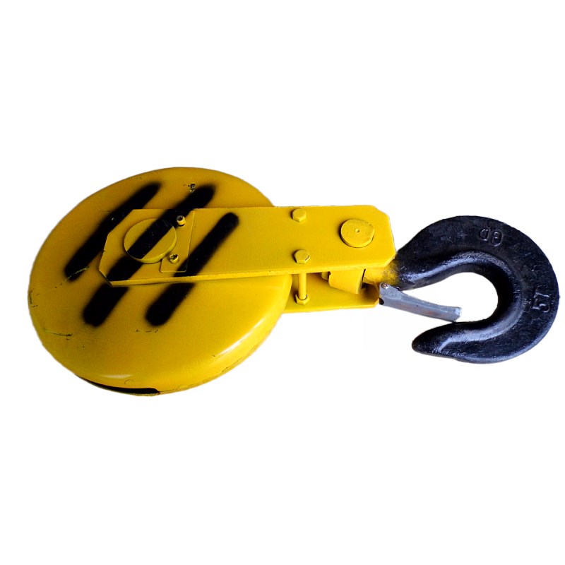 电动单梁5T葫芦钩 钢丝绳电动葫芦起升吊钩  天车葫芦下钩