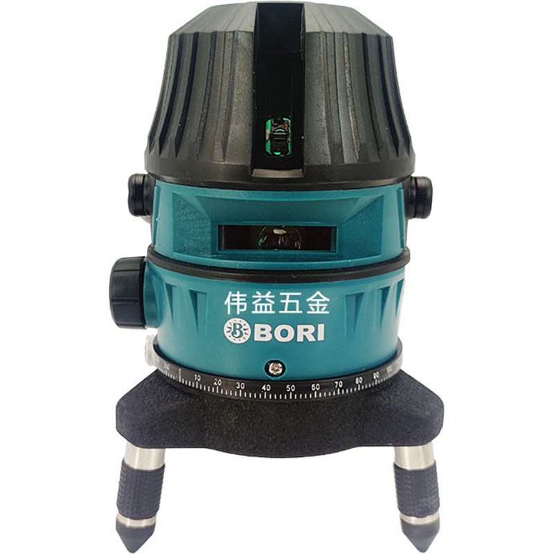 博日绿光蓝光水平仪235线高精度自动强光室外红外线LED投线仪