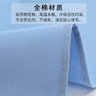 纯棉口布餐巾布酒店饭店红色加厚折花口布吸水不掉毛擦杯布打杯布