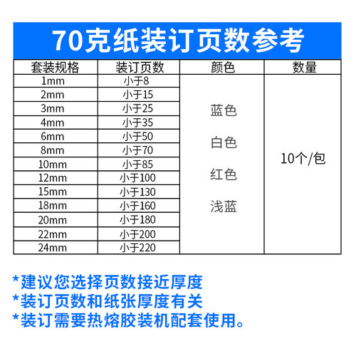 热熔封套 浅蓝色皮纹纸+透明胶片封面自带胶标书文件胶装成册胶装