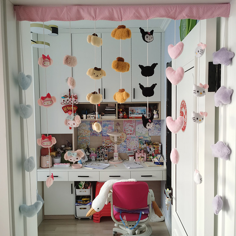 珠帘隔断水晶帘子门帘家用玄关厕所屏风厨房葫芦客厅门对门免打孔