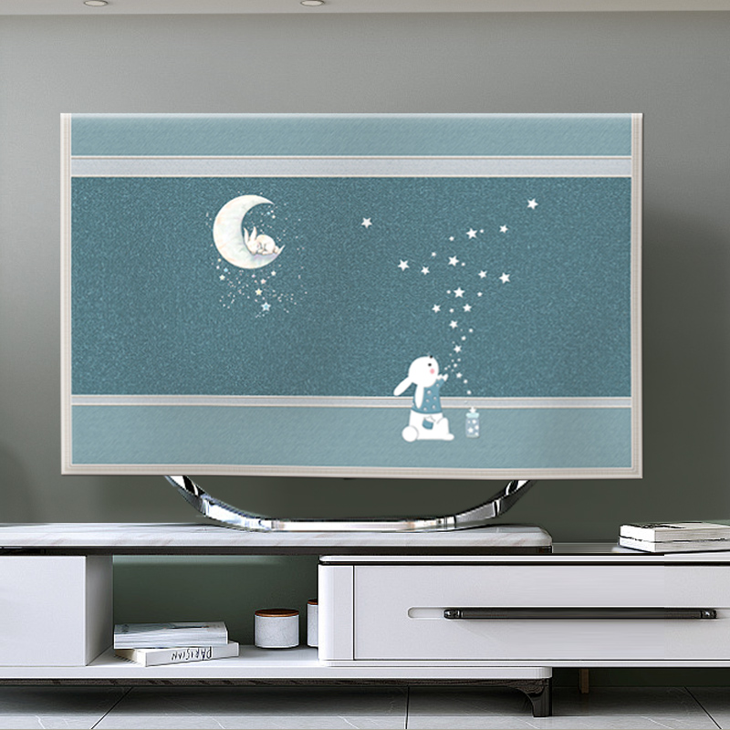 2023新品电视机防尘罩盖布液晶挂式简约50/55/60/65/75/85/100寸