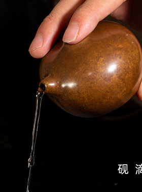 圆形鼠型砚滴 复古铜器文房用品 铜砚滴 铜水滴 铜书滴