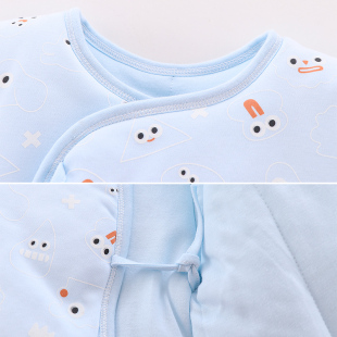 小数点童装婴幼儿冬季加厚套装新生儿棉衣棉裤初生宝宝纯棉三件套