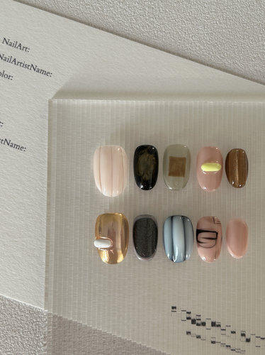 Foromance.【流动黎明】立体造型 朦胧浪漫 纯手工穿戴甲