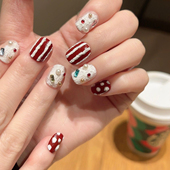 Foromance. 穿戴甲 纯手工 雪国童话 圣诞新年限定款