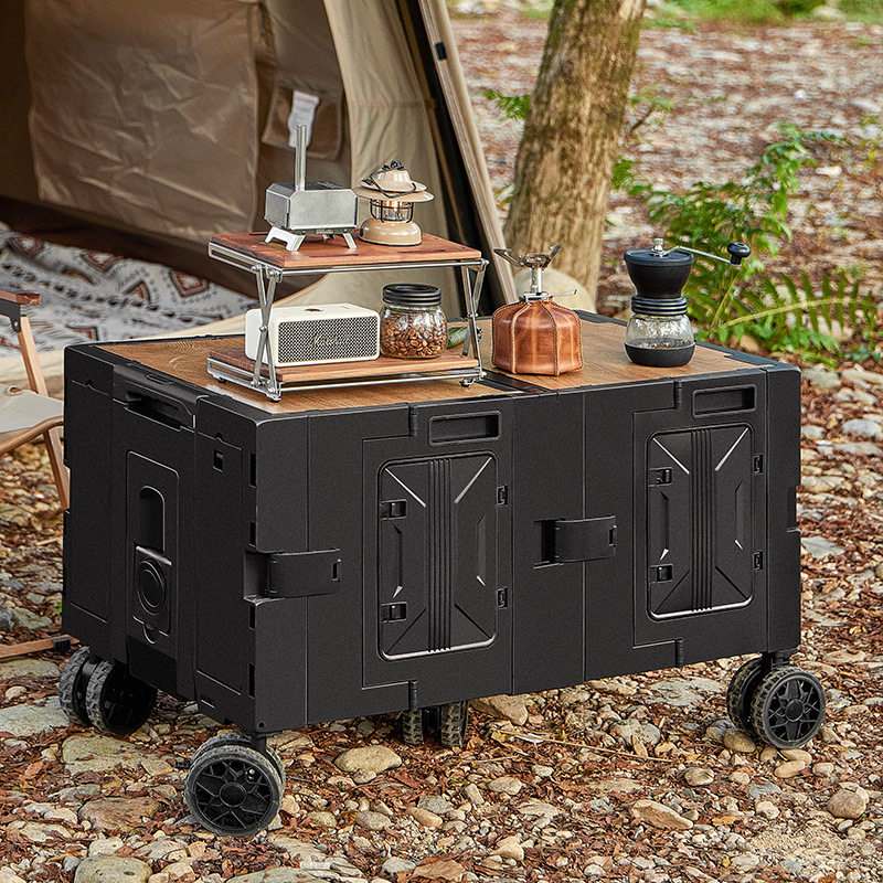 户外露营车拉杆箱出游野餐工具车可折叠五轮移动推车大容量营地车,收纳整理,便携购物车,淘宝优惠券,粉丝福利购,淘宝优惠卷