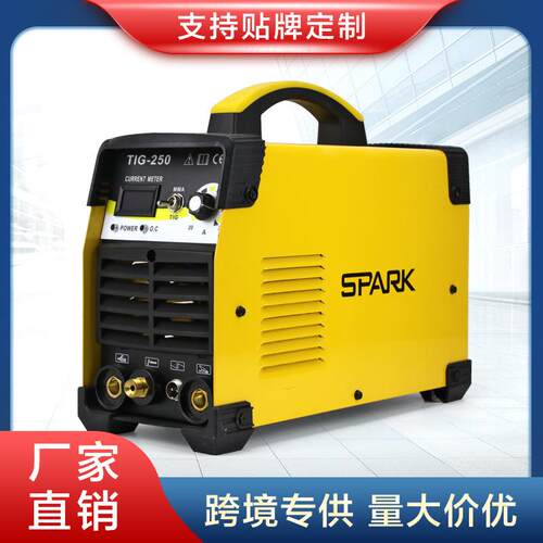 跨境搜SPARK氩弧焊手工焊两用机全铜焊不锈钢WS TIG 250焊机