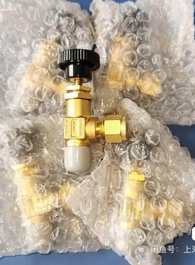 SWAGELOK新品黄铜角型针阀 B-4JNA11/4 in. MNPT x 1/4 in. 卡套