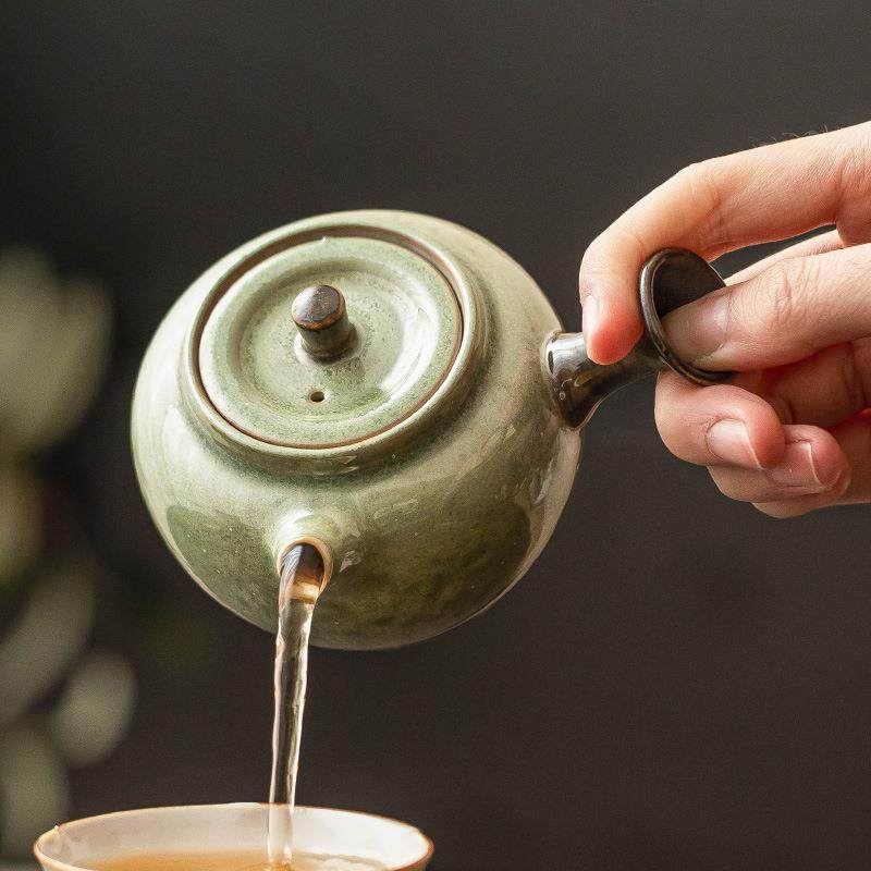 窑变侧把壶碧绿星空侧耳倾听壶手作复古茶壶防烫小号过滤泡茶单壶,农机/农具/农膜,其它农用工具,淘宝优惠券,粉丝福利购,淘宝优惠卷