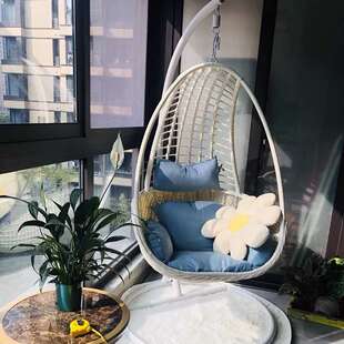 家用吊篮秋千网红阳台花园庭院单人吊椅吊床摇篮室内室外酒店摇椅