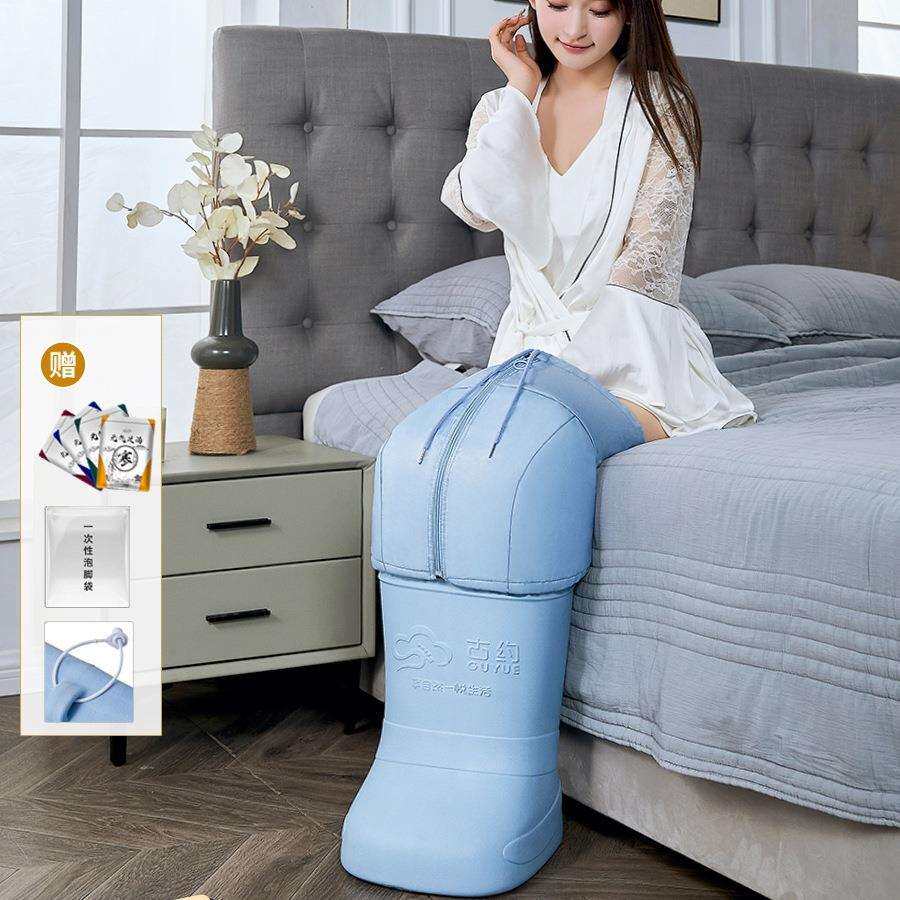 泡脚桶家用省水恒温按摩足浴桶高深洗脚桶过小腿泡脚盆保温足浴盆