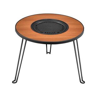 原始人围炉煮茶桌烤火炉套装炭室内烧烤炉家用烧烤架户外器具全套