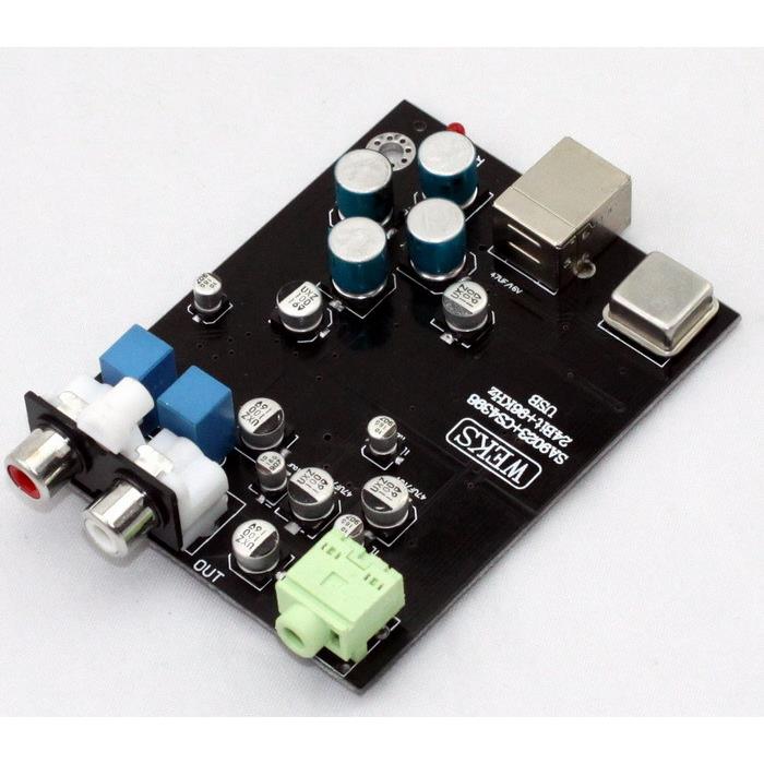 YJ00132-SA9023USB解码板电脑解码声卡音响