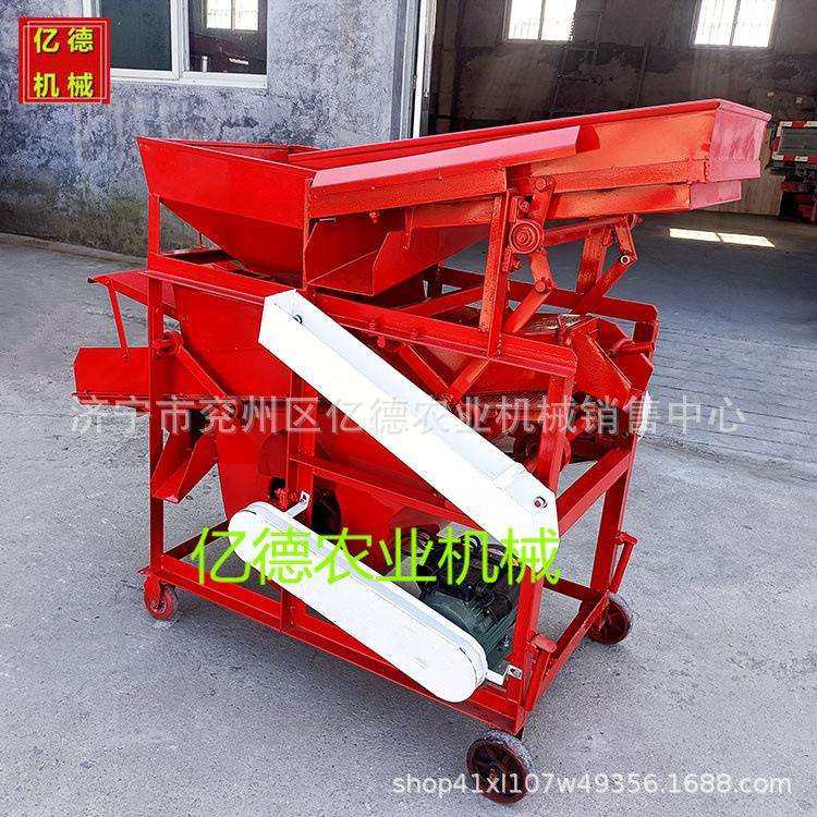 2024年电动花生除杂去石机花生除杂机新款震动筛选排杂去石筛选机